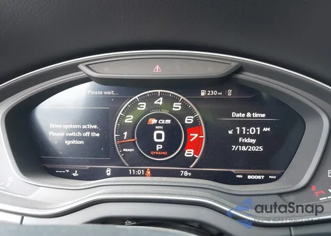 2020 Audi Sq5 Premium Plus Tfsi Quattro Tiptronic from USA, damaged, VIN WA1B4AFYXL2025992